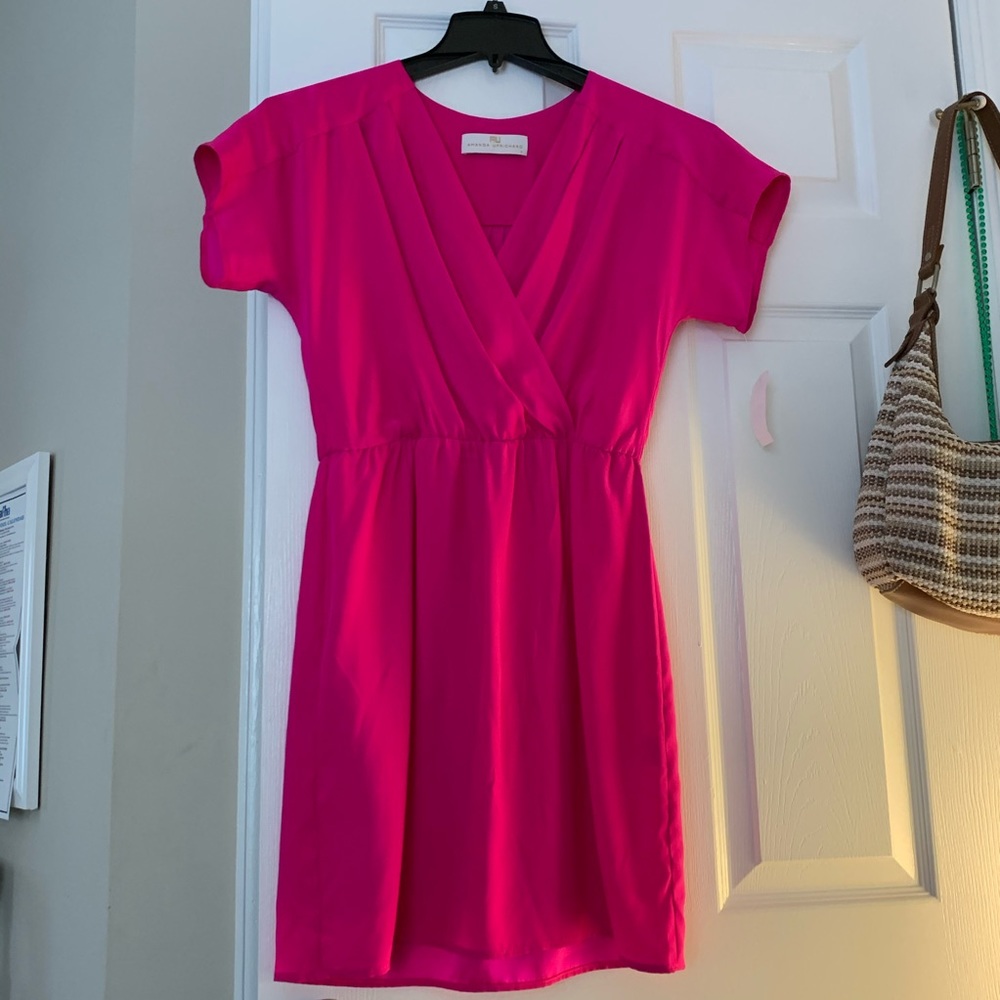 Amanda Uprichard Hot pink dress